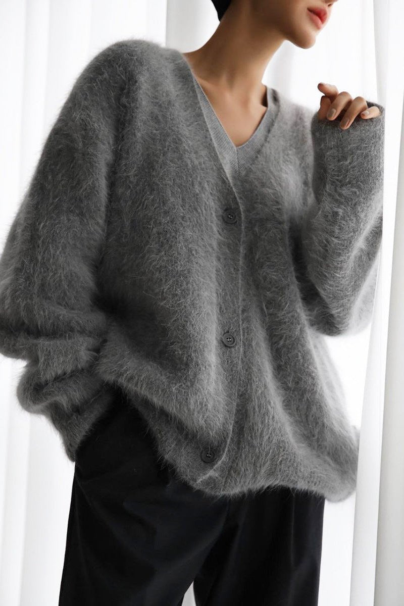 Extra-Soft Relaxed Knit Cardigan for Effortless Layering 2
