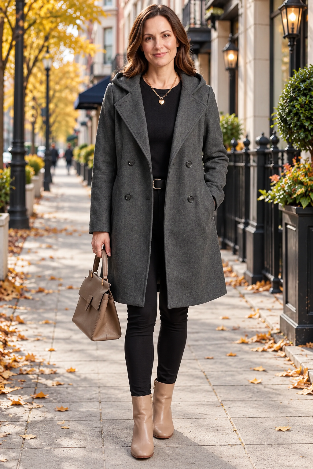 Comfort Double-Breasted Parka