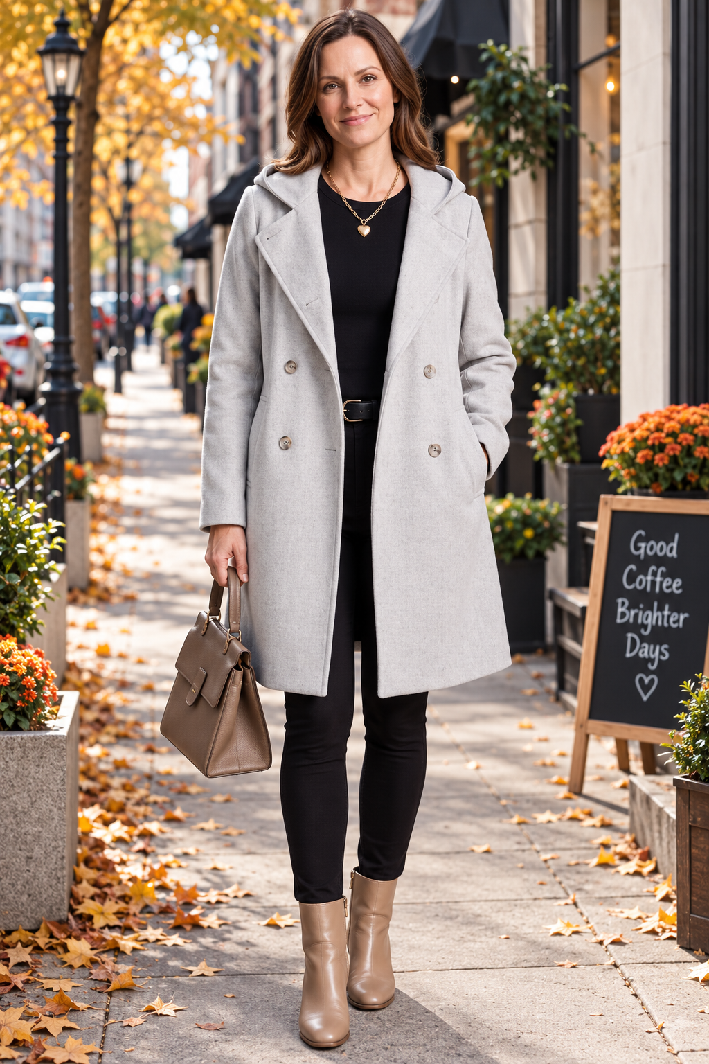 Comfort Double-Breasted Parka