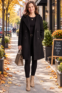 Comfort Double-Breasted Parka