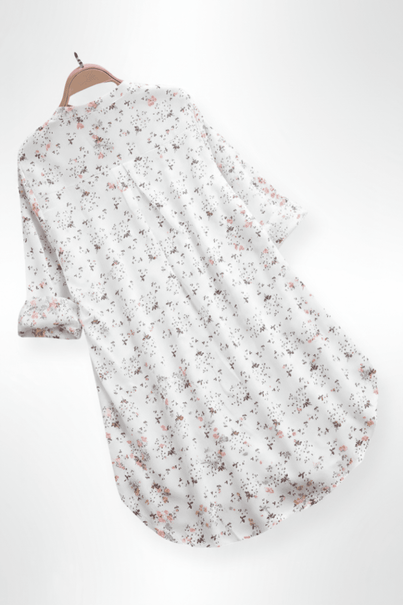 Floral Summer Shirt in Soft Breathable Fabric for Effortless Style 1