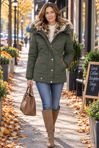 Comfortable Hooded Winter Jacket