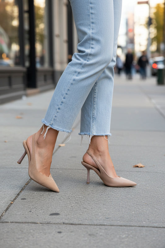 Elegant Supportive Low-Heel Shoes