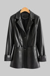 Genuine Lambskin Leather Jacket for Timeless Elegance 0