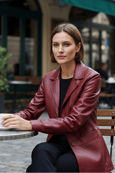 Genuine Lambskin Leather Jacket for Timeless Elegance 4