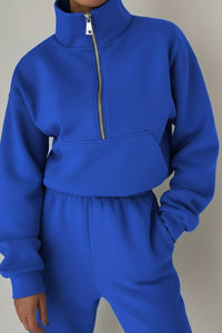 Half Zip Jogging Set for Effortless Style and Comfort 5