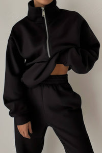 Half Zip Jogging Set for Effortless Style and Comfort 7