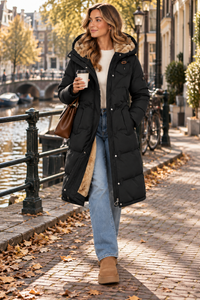 Langer Winterparka