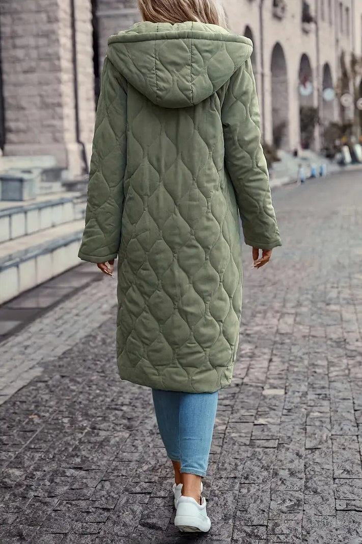 Hooded Quilted Jacket for Modern Warmth and Style 4