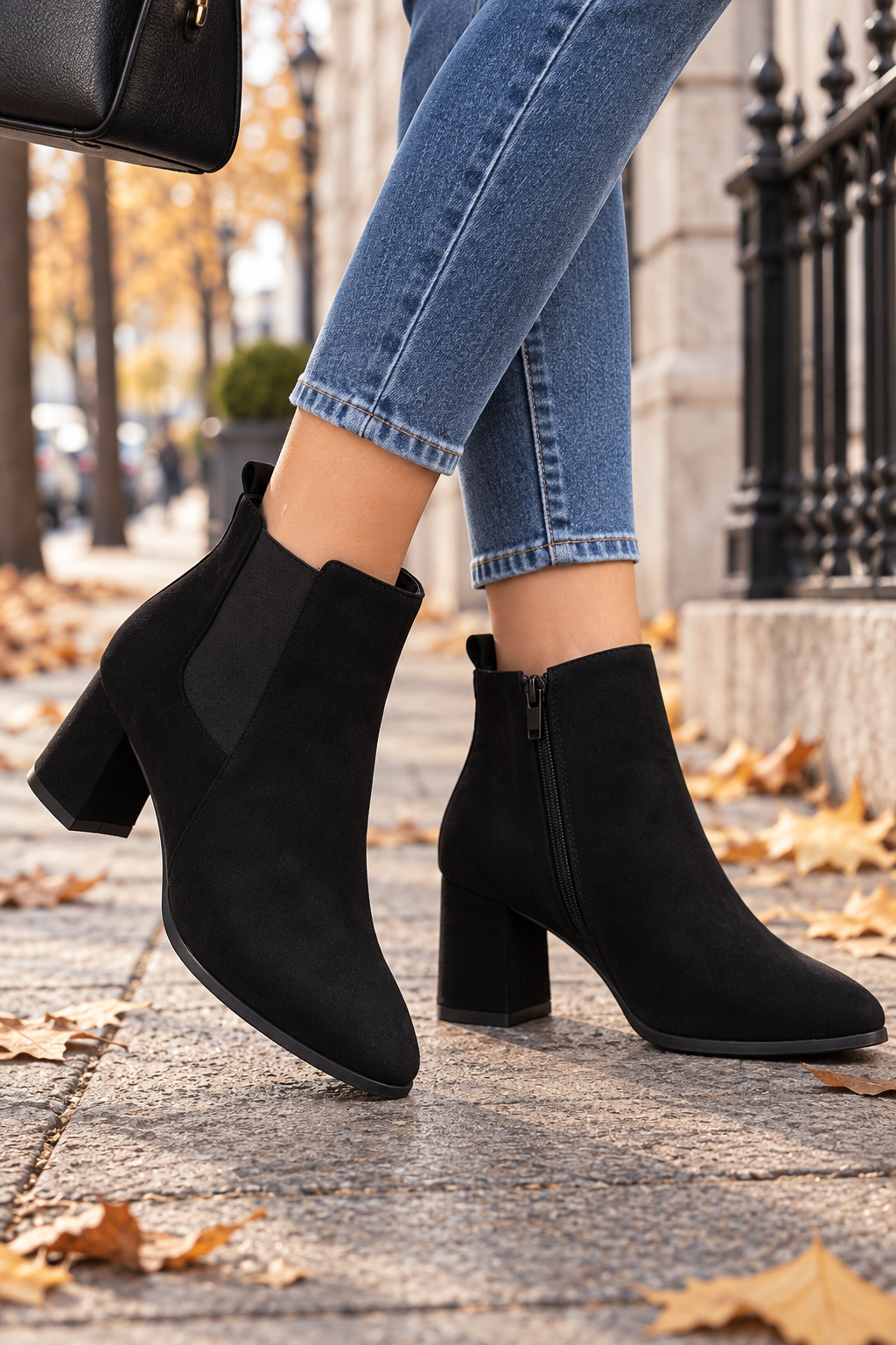 Vielseitige Stiefeletten mit Absatz