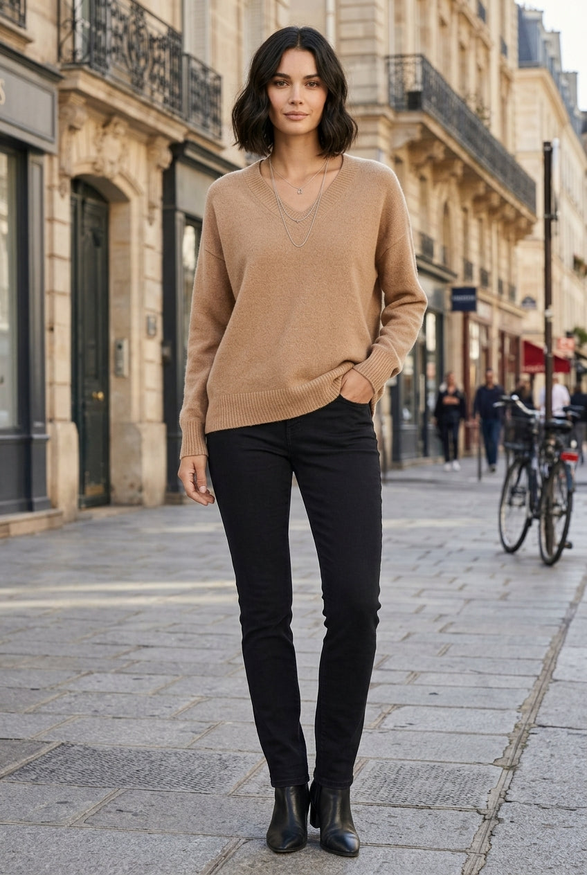 Everyday V-Neck Comfort Sweater