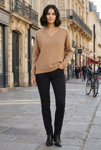Everyday V-Neck Comfort Sweater