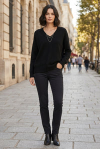 Everyday V-Neck Comfort Sweater