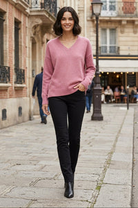 Everyday V-Neck Comfort Sweater
