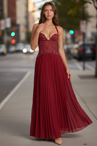 Romantic Detail Maxi Dress