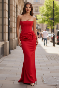 Gentle Fit Strapless Maxi Dress