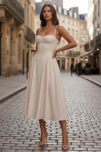 Occasion Ready Corset Midi Dress