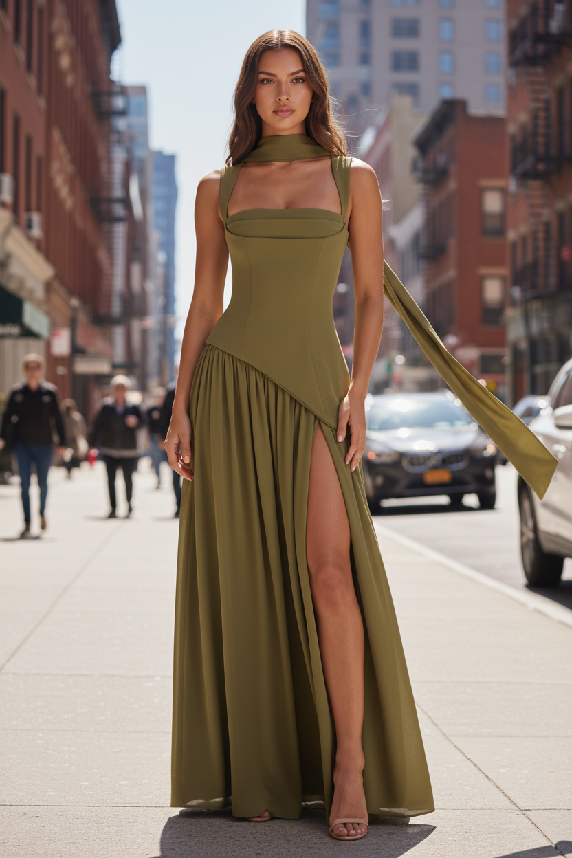 Strapless Maxi Dress