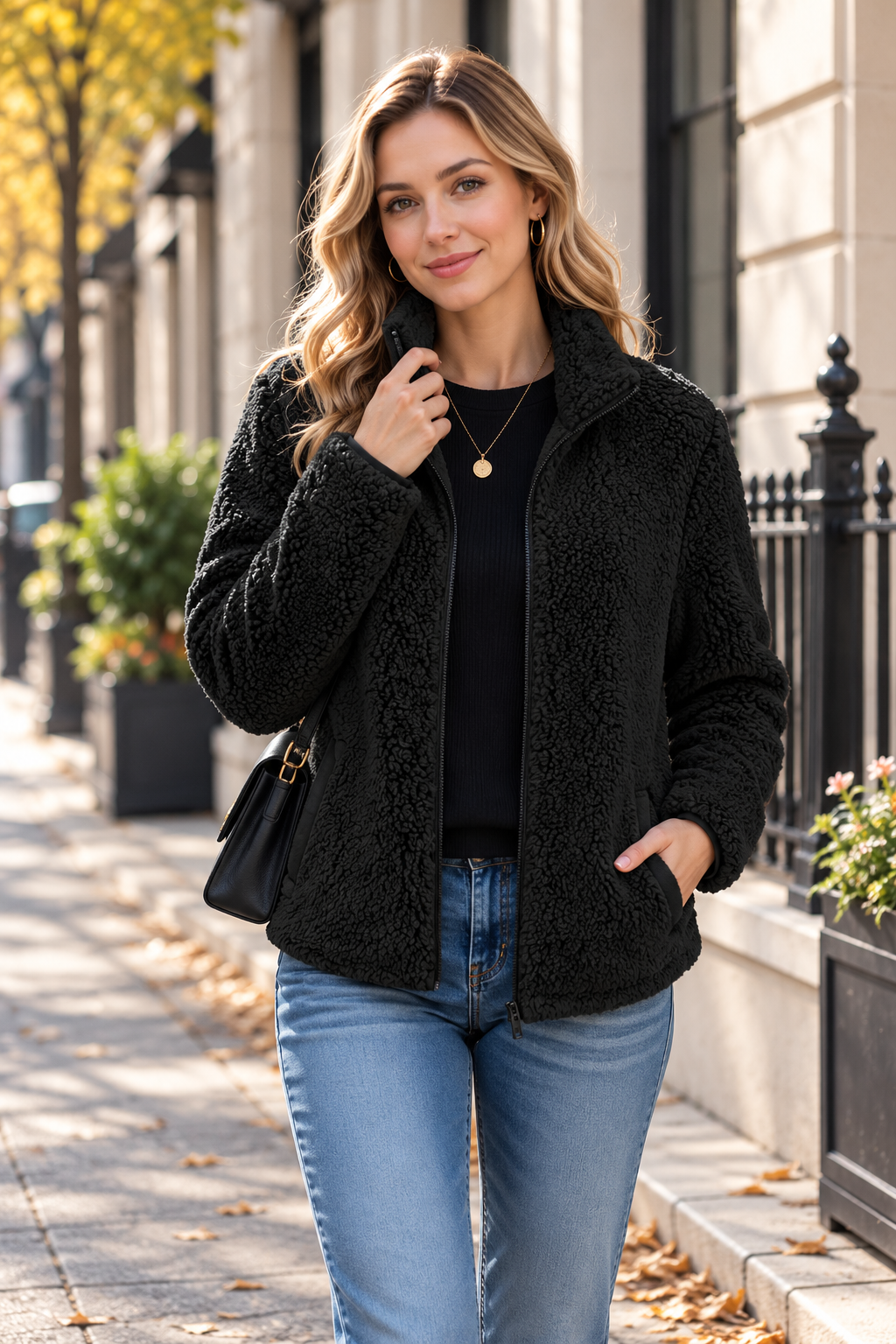 Women's High-Collar Everyday Jacket