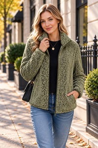 Women's High-Collar Everyday Jacket