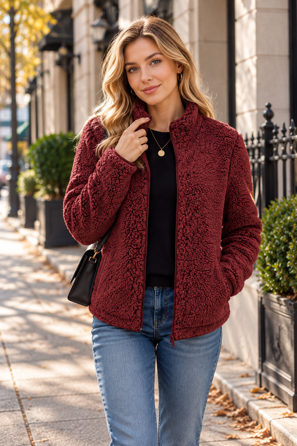 Women's High-Collar Everyday Jacket