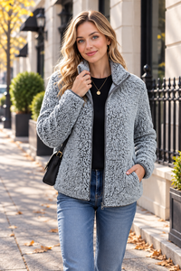 Women's High-Collar Everyday Jacket