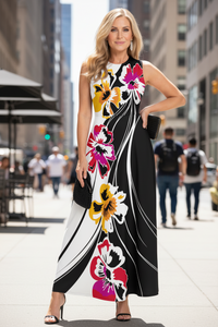 Flattering A-Line Maxi Dress