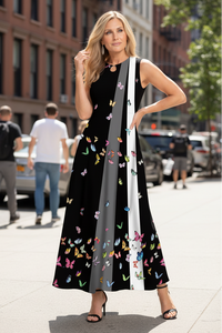 Flattering A-Line Maxi Dress