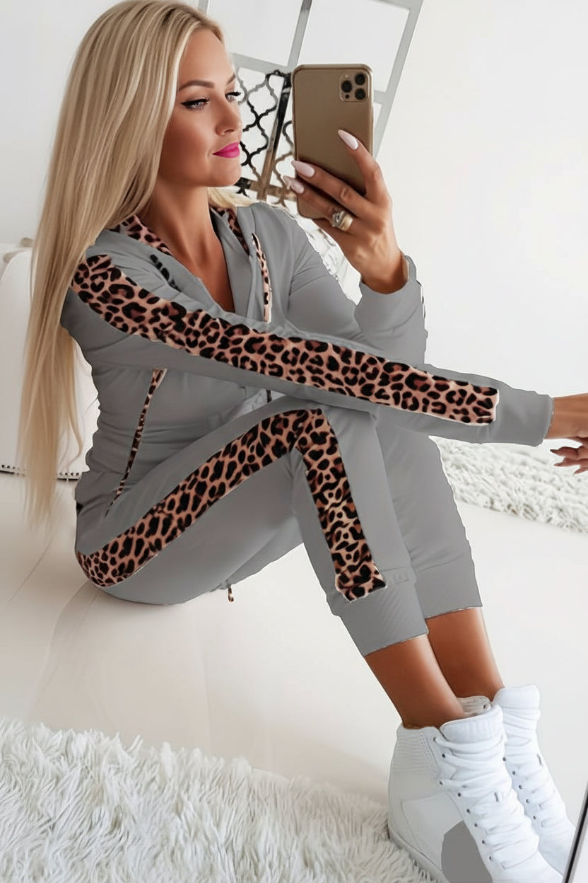 Leopard Print Tracksuit for Bold Comfort and Chic Athleisure Style 7