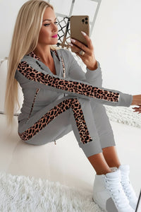 Leopard Print Tracksuit for Bold Comfort and Chic Athleisure Style 7