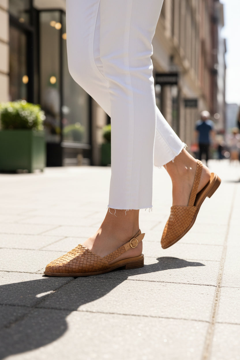 Pointed Slip-On Footwear