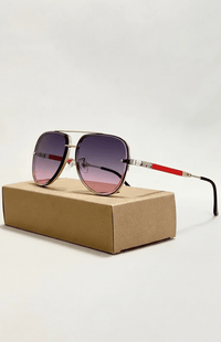 Lightweight Aviator Sunglasses with UV400 Protection and Anti-Reflective Lenses 6