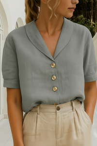 Lightweight Cotton-Linen T-Shirt for Effortless Summer Style 5