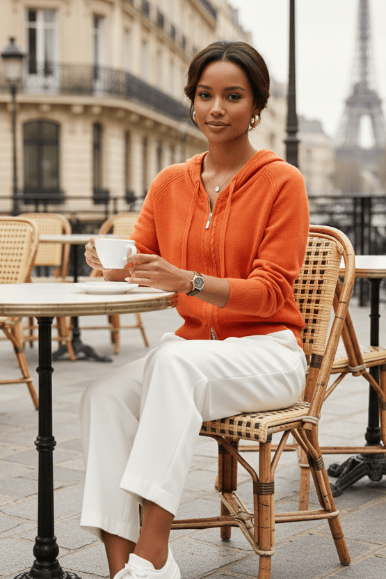 Lightweight Knitted Hoodie for Effortless Casual Layering and Comfort 3