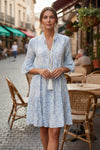 Lightweight Mini Summer Dress with Boho Pattern for Effortless Style 0