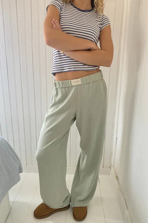 Lightweight Striped Pants for Effortless Warm Weather Style 10