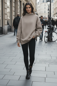 Loose-Fit Sweatshirt in Soft Fabric for Everyday Comfort and Style 0