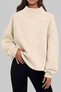 Loose-Fit Sweatshirt in Soft Fabric for Everyday Comfort and Style 1