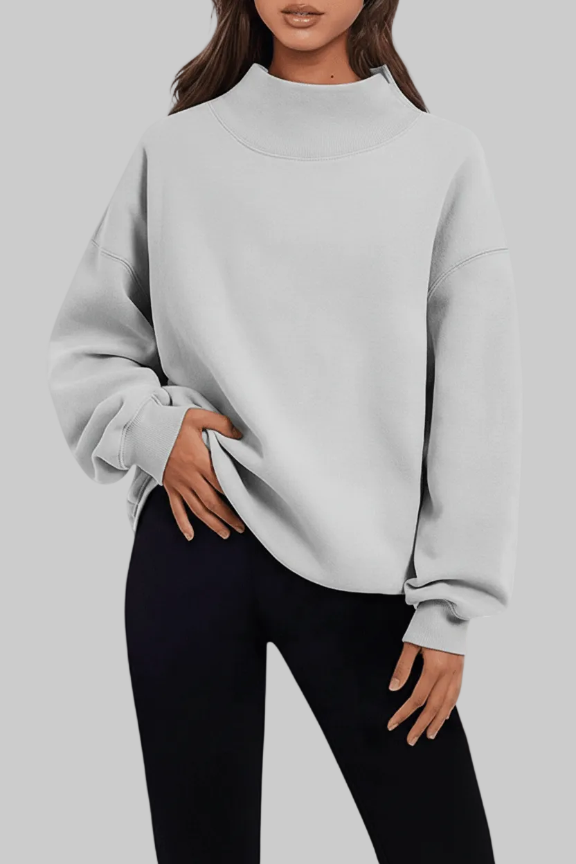 Loose-Fit Sweatshirt in Soft Fabric for Everyday Comfort and Style 3