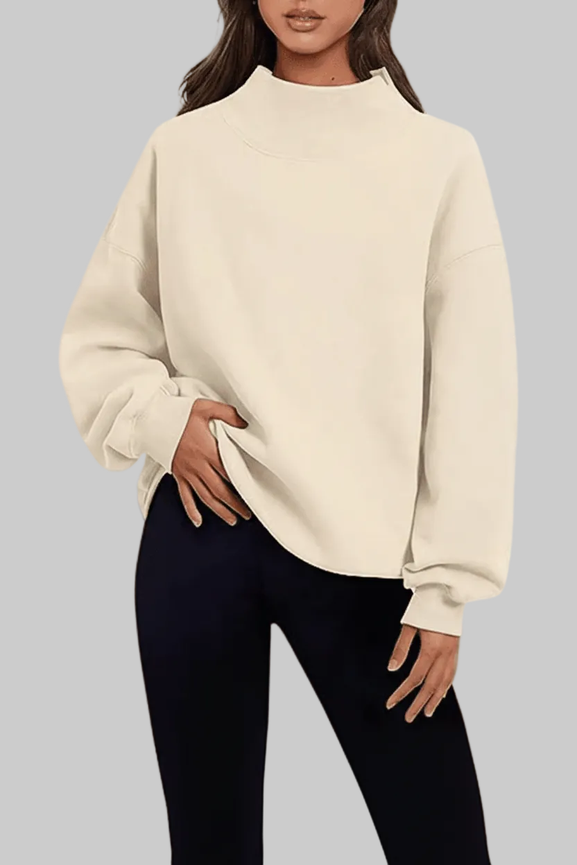 Loose-Fit Sweatshirt in Soft Fabric for Everyday Comfort and Style 4