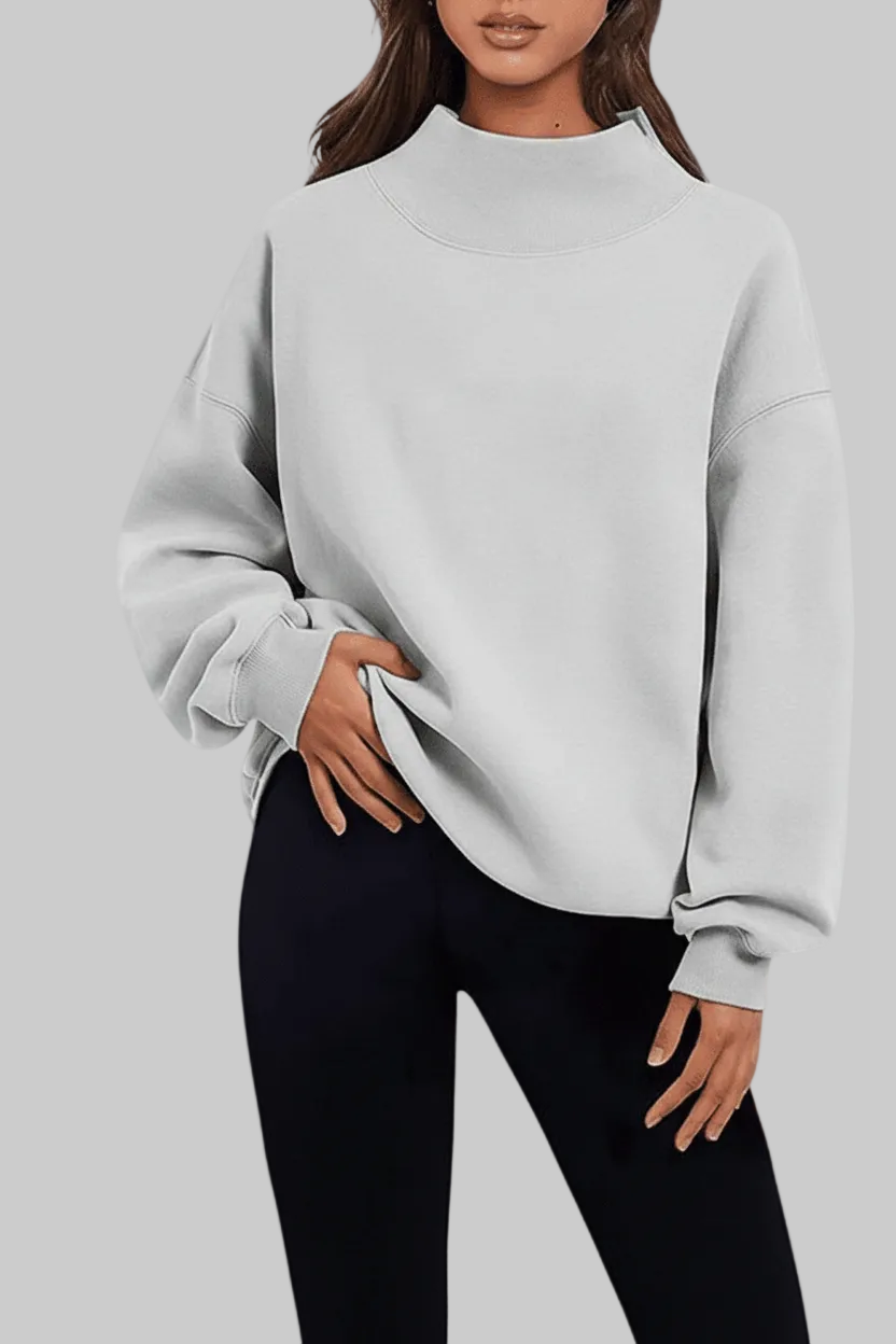 Loose-Fit Sweatshirt in Soft Fabric for Everyday Comfort and Style 6