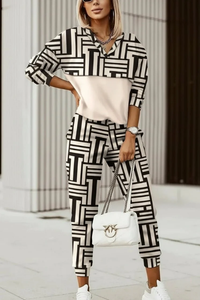 Chic Tracksuit Set Casual