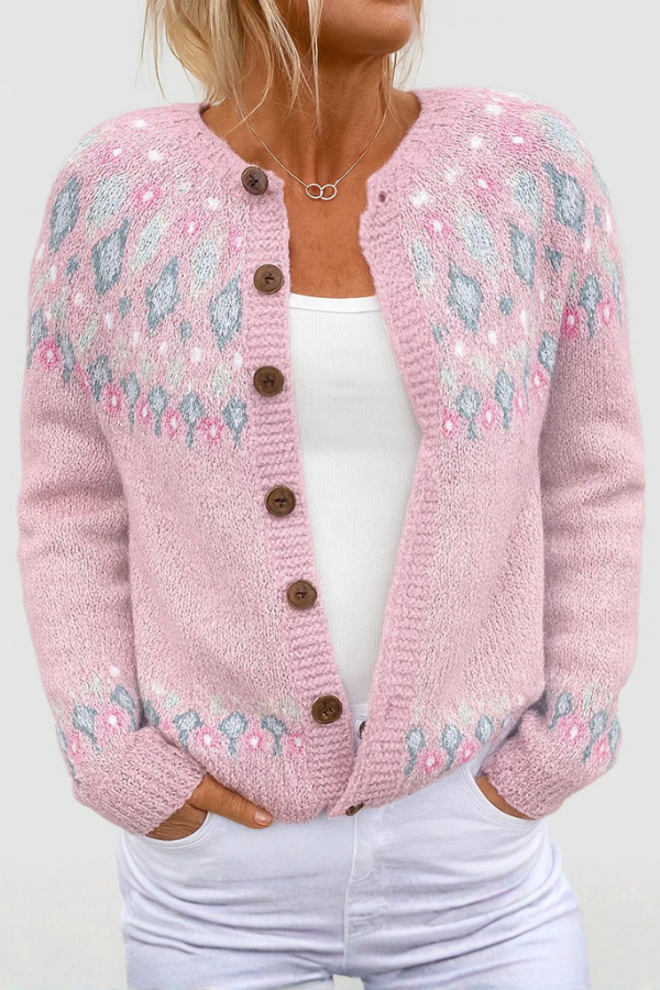 Cozy Knit Cardigan Open Front