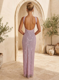 Serenity Flow Occasion Maxi Dress