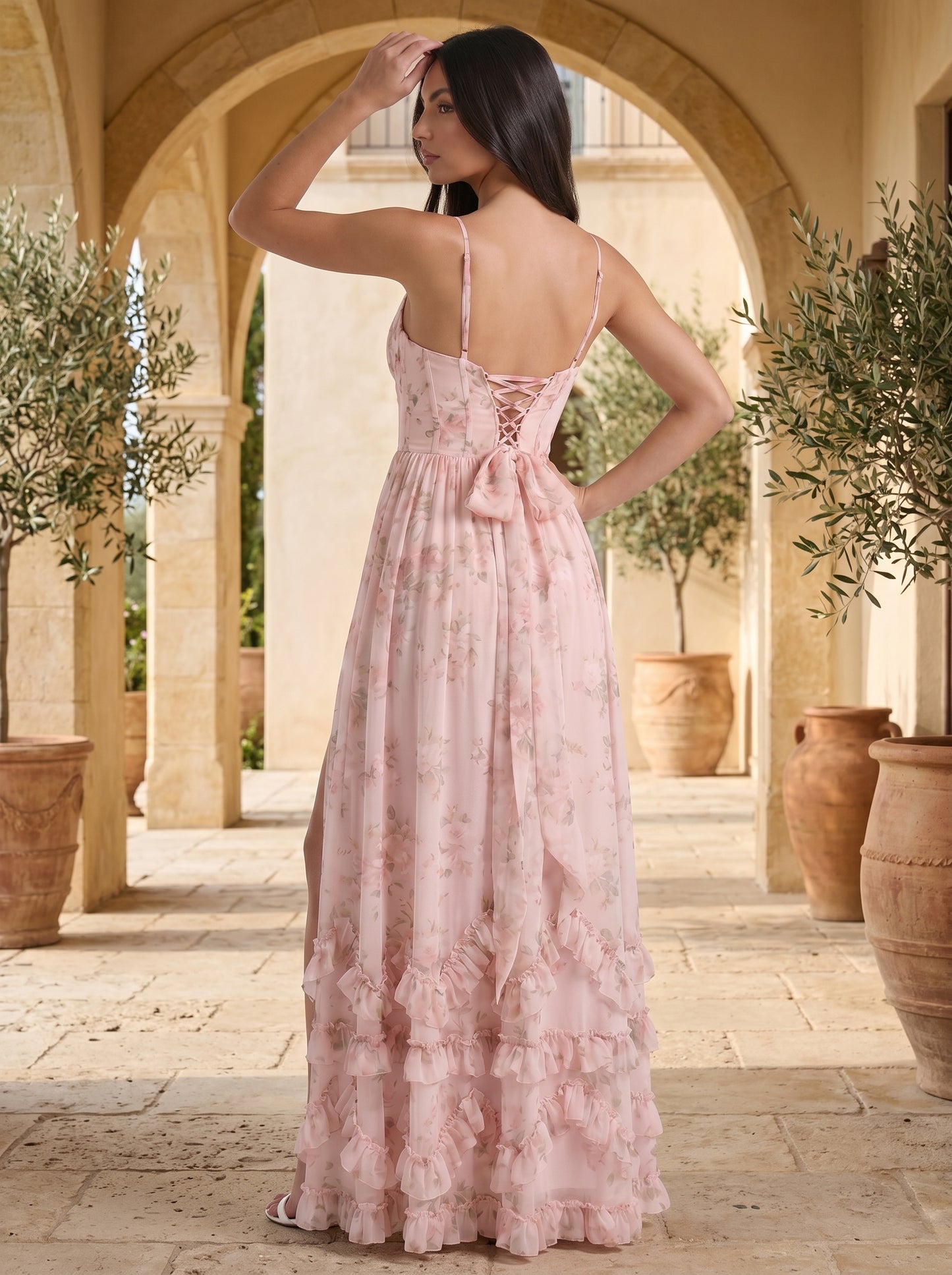 Graceful Harmony Occasion Maxi Dress