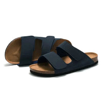 Arch Support Double Strap Slide Sandals