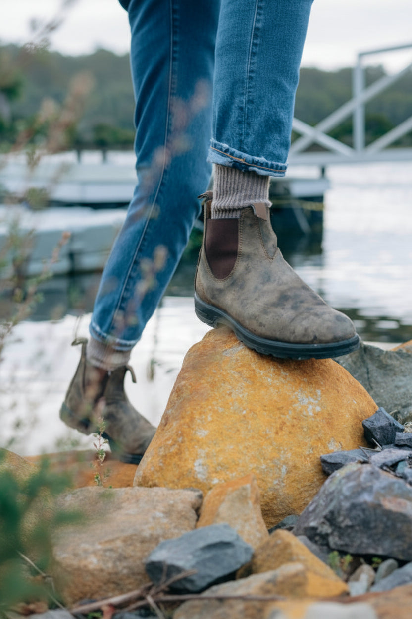 Rugged Chelsea Boots