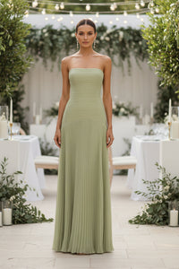 Graceful Front Slit Maxi Dress