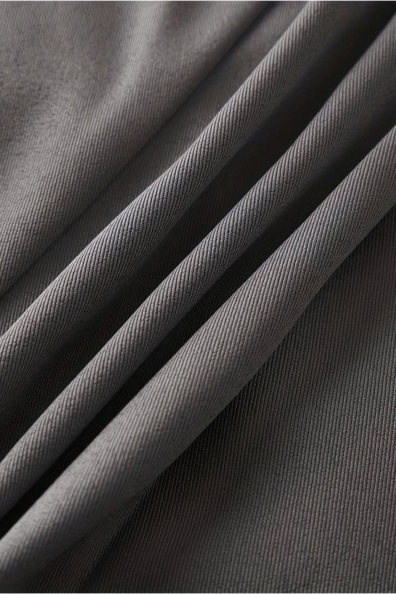 Minimalist High-Waisted Skirt in Premium Crinkle Gauze for Effortless Elegance 4