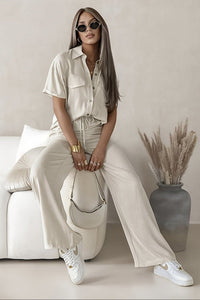 Minimalist Linen Outfit for Effortless Spring Style 0